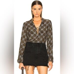 Natalie Martin Millie Shirt in Urchin Black - Size M